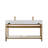 Bilbao 60'' Double Bathroom Vanity with Stone Top-385635502-385635501