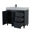 Binzel 39'' Single Bathroom Vanity with Composite Granite Top-179067916-179067917