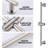 Bathroom Shower Slide Bar With Adjustable Handheld Shower Holder, Wall Mount Brushed SUS304 Stainless Steel