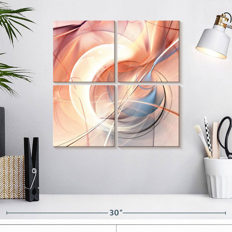 New Abstract, 18" H x 18" W