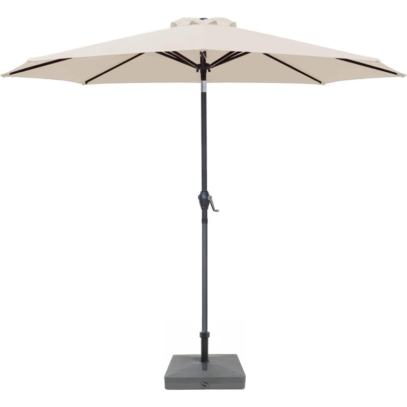 Parasol de marché 9 pi Juri, Beige