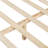 Premium Natural & Green Pine Wood King Bed Frame - Mid-Century Modern with Headboard-1578543889-1578543903