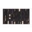 Patchwork Leather Area Rug-20017040