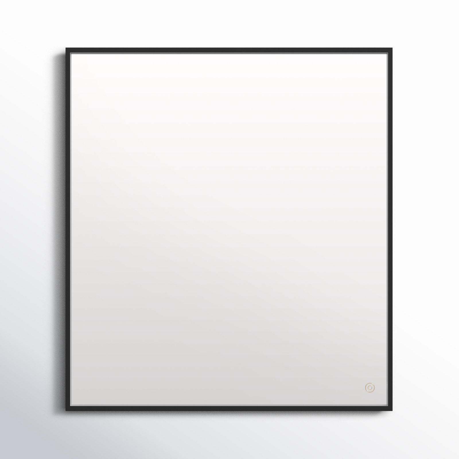 Piche Aluminum Mirror, Black, 36" x 40"