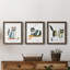 Neutral Scrawl I - ensemble de 3 peintures sur toile encadrées-906713748-906713740