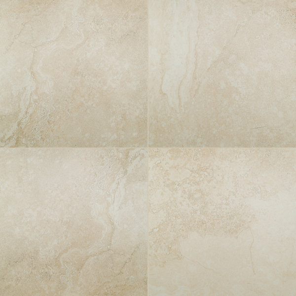Central 20 in. x 20 in. Matte Porcelain Stone Look Floor and Wall Tile