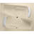 Penthouse 72'' x 59.75'' Soaking Gel Coat Bathtub-9229136-88772599