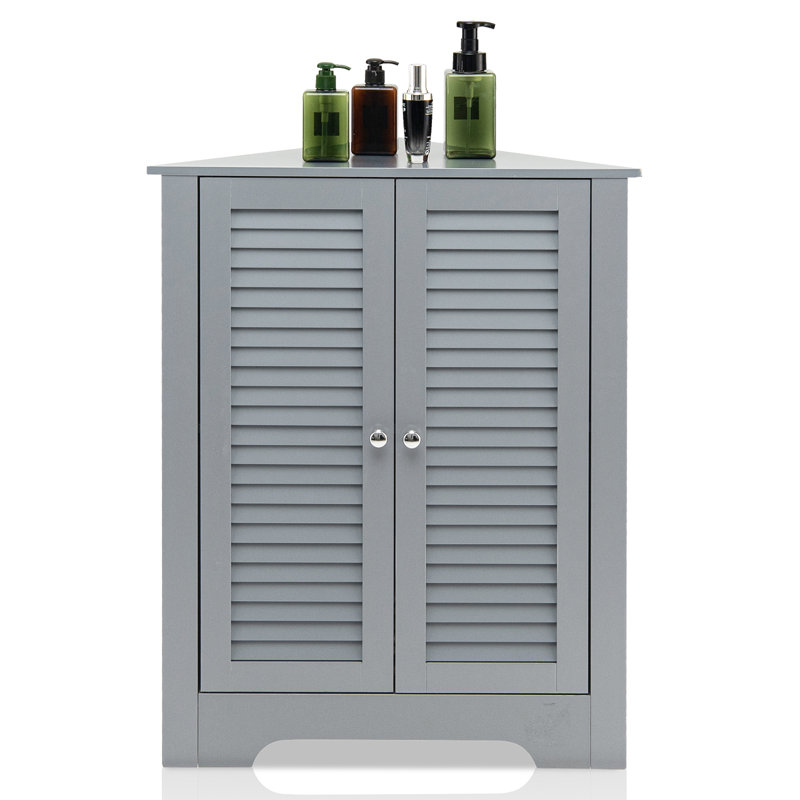 Freestanding Bathroom Cabinet, Grey