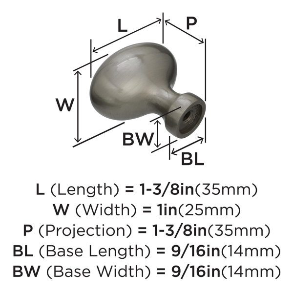 Dimensions du produit