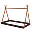 Lit de sol simple de style tente avec structure triangulaire-29607395