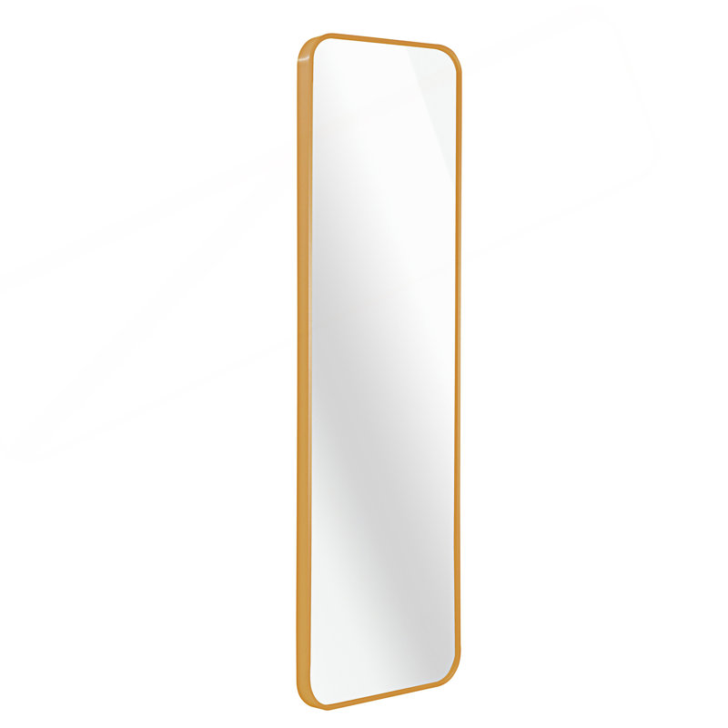Miroir 47 po x 14 po, Doré