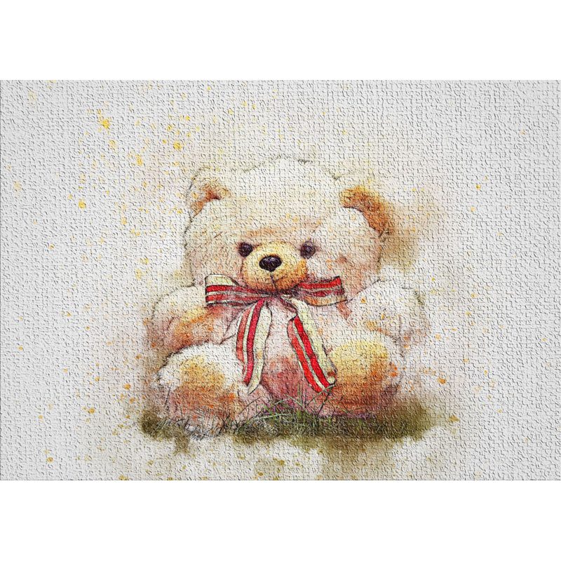 Tapis brun Teddy, Rectangle 2 pi x 3 pi