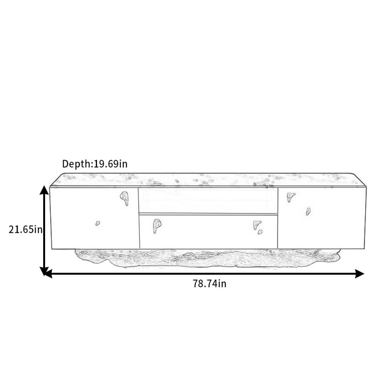 Light Luxury Dining Sideboard