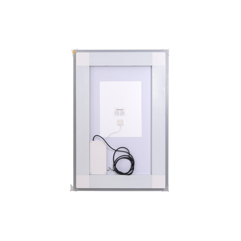 Riven LED Mirror, Adjustable Color 3000K/4200K/6400K, 36" x 40", Rectangle