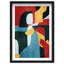 «Colorful Abstract Couple» par Joss & Main - impression d'art graphique-68913061-68913060