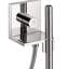 Showersolutions Luxury Handheld Shower Head Holdermodern Coordinating In Chrome, 12651001-90611021