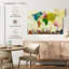 Carte du monde Aliaz Paint Splash-107669251