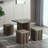 4 - Person Pedestal Dining Set-1254181018