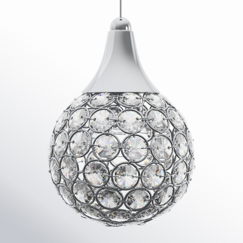 Luminaire suspendu sphère 1 lumière Freddi