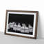 Broken Piano Keys In Abstract - Picture Frame Graphic Art Print-55681288-55681291