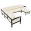U-Shaped Multi-Person Outdoor Sofa Set, Suitable For Gardens, Backyards, And Balconies