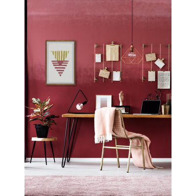 Linked Triangles 1 Piece Single Picture Frame Painting