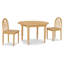 Liberty Play Table & Spindle Chairs Set-486978949