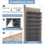 10 Pair Hanging Shoe Organiser-1224611740