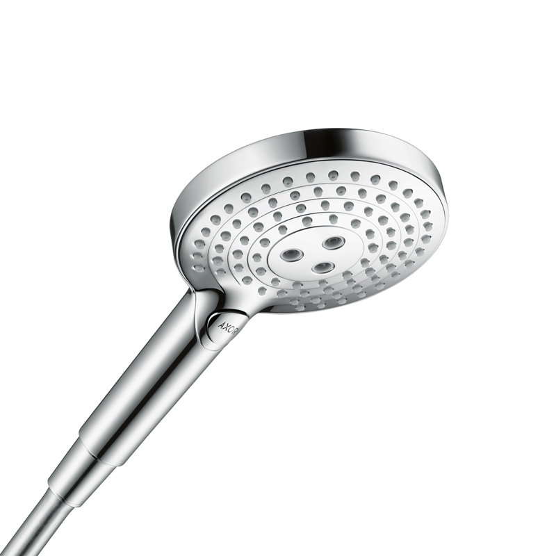 Showersolutions Rain Handheld Shower Head, Chrome