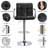 Pete Swivel Upholstered Adjustable Height Counter Stools-1811846404
