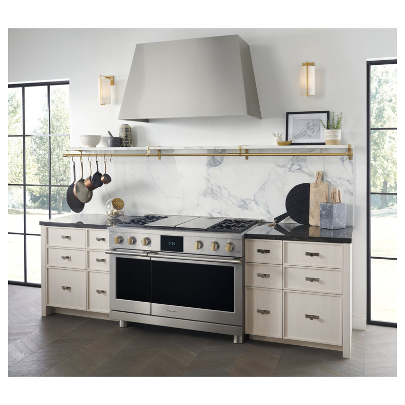 Monogram 53" Custom Brass Designer Collection Hood