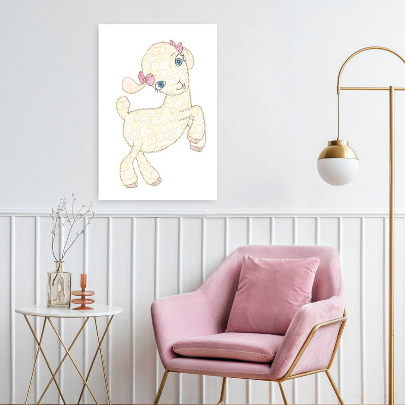 Contemporary Art Whimsical Contemporary Art by Wild Apple Portfolio - Wrapped Canvas Print, 60.96 cm H x 40.64 cm W