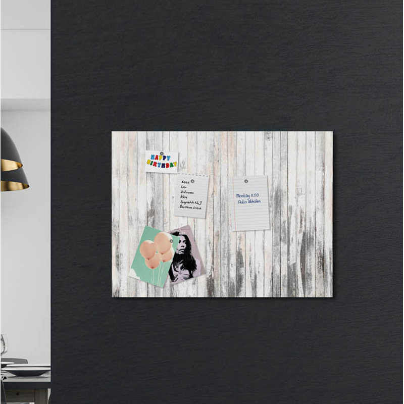 Magnetic Glass Photo Memo Board