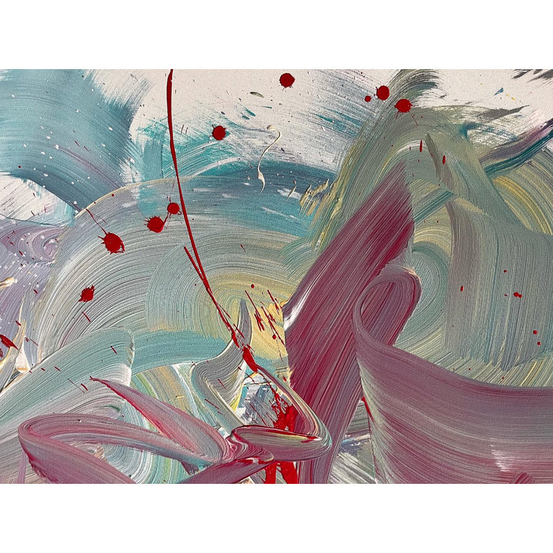 What's the Color of Gratitude by Fanyu Lin - Wrapped Canvas Painting