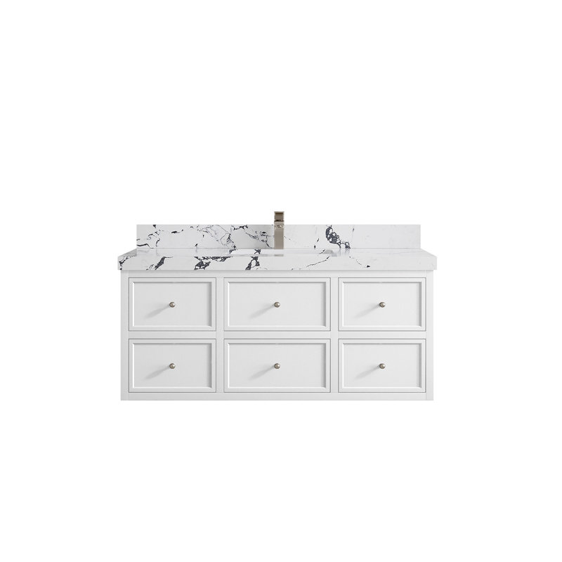 Roswell X P 22 po D Meuble-lavabo simple, Nuit Viola 2 po