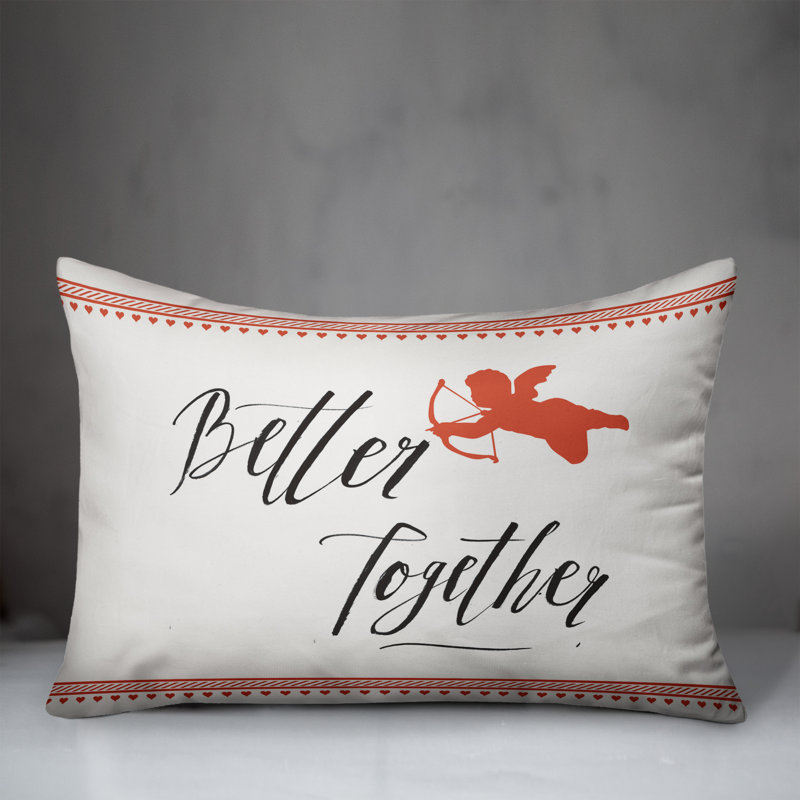 Housse de coussin rectangulaire en polyester 