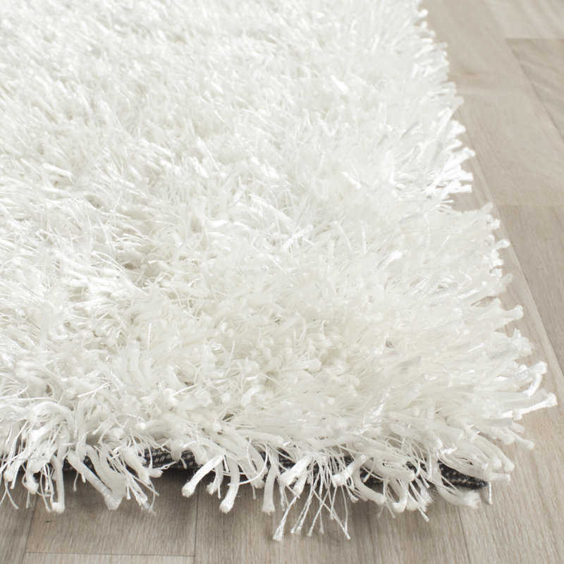 Kamryn Solid Colour Hand Woven Area Rug, Rectangle 91 x 152cm