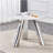 A 42-Inch Stainless Steel Leg Round Table With A Marble Top Is Suitable For Use By Four Or Six People-1048846619-1048846613-1048846614