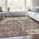 Premium Machine Washable Prisco Brown Rug