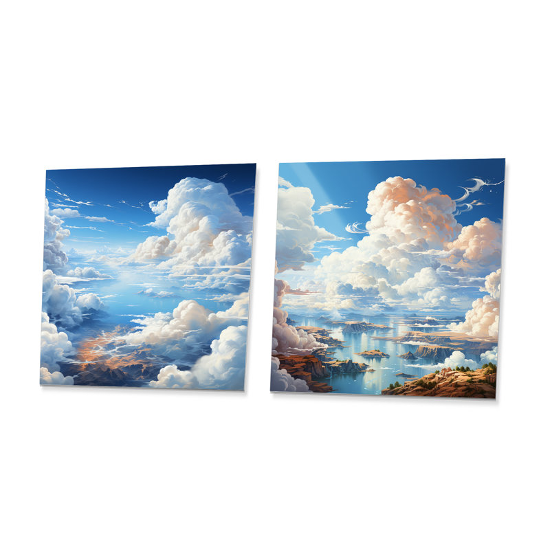 Sky View The Art Of Clouds I - Clouds, H 23 po x l 46 po