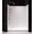 Infinity-Z 60" W x 36" D x 76.75" H Semi-Frameless Rectangle Shower Enclosure with Towel Bar-20961233-20961235-20961236