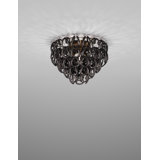 Giogali Ceiling Lamp 50 Crystal Smoky Matt Bronze 1 E26 Ul