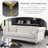 Ganyn 87" Velvet Rolled Arm Chesterfield Sofa-1703560400