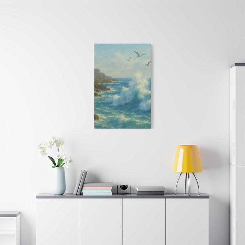 Aaroon Single Picture Frame Print on Canvas, 91.44 cm H x 60.96 cm W