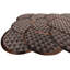 Tapis brun foncé Ingalls