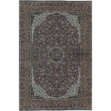 Gramercy Wool Oriental Area Rug in Brown