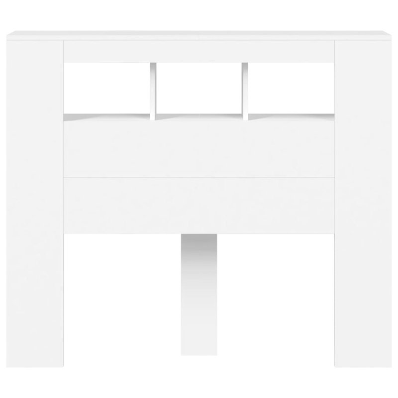 Nevio Headboard, White, 120 x 103.5 cm