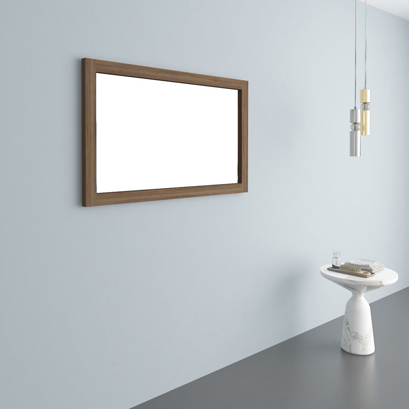 Miroir Gemma 48, Chêne givré, 28,37 po x 47,25 po