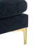 Canapé modulaire convertible en L 110 po avec repose-pieds mobile Modern Sofa Modern-815432209
