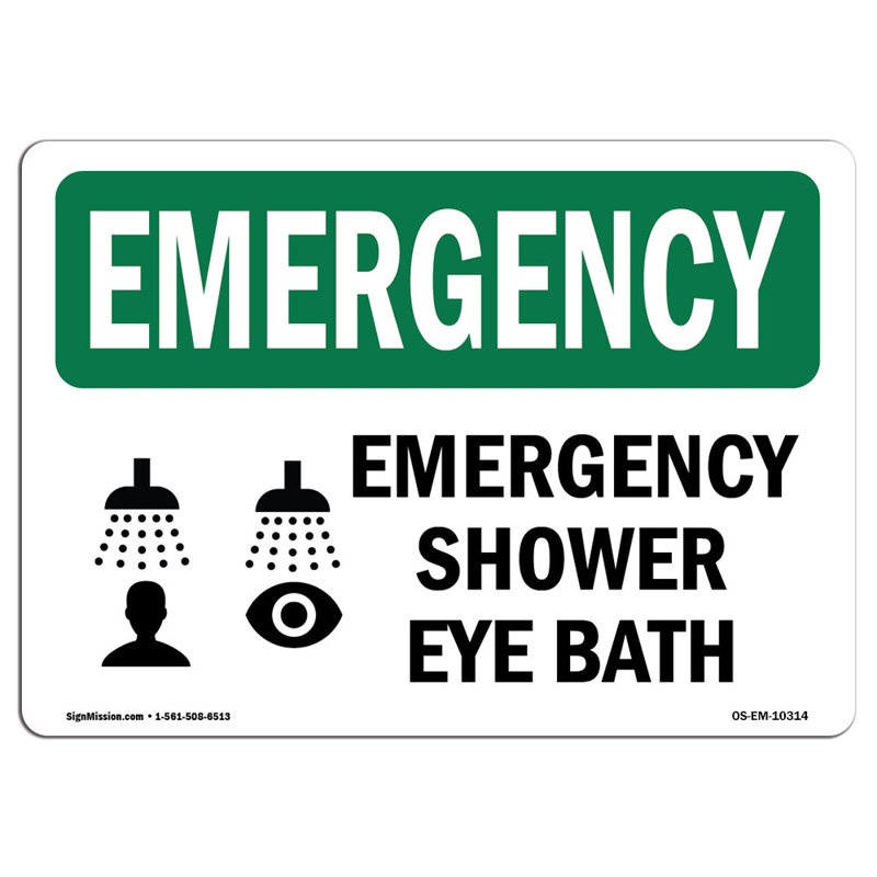 Signe de douche, douche et bain, H 12 po x l 18 po x P 0,1 po